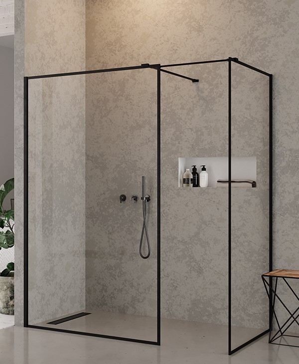 łazienka w stylu loft

