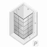 Rysunek techniczny New Soleo Black wspornik skośny