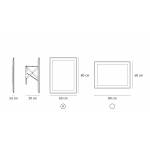 Lustro Fit - dostępne wymiary