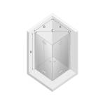 kabina kwadratowa 90x90x195