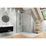 Kabina walk-in 80cm Velio Black