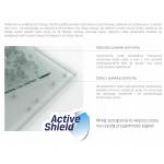 active shield na kabinie prysznicowej New Trendy Prime Black 70x80