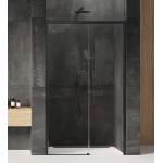 Drzwi prysznicowe 130cm przesuwne prawe Prime Black