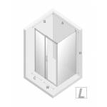 Rysunek kabina 120x80 Prime Black