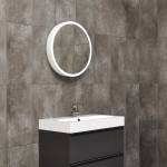 Nowoczesne okrągłe lustru Moon Miior