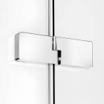 Minimalistyczne nowoczesne zawiasy - kabina Eventa