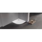 Niski nowoczesny brodzik prysznicowy Mild półokrągły