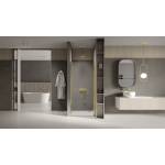 Nowoczesne złote drzwi prysznicowe New Soleo Light Gold