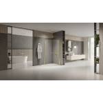 Kabina prysznicowa New Soleo Light Gold 90x90x195 drzwi uchylne