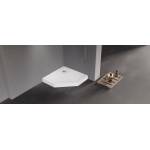 Brodzik Mild pięciokątny wysokość 11cm