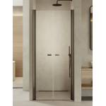 Drzwi prysznicowe New Soleo Gunmetal Brushed 70x195cm