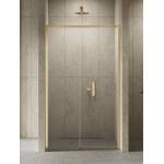 Nowoczesne drzwi prysznicowe Prime gold Brushed
