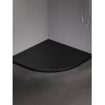 Brodzik prysznicowy niski Mild Stone czarny mat