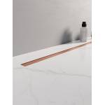 Odpływ liniowy Visio Slim Copper Brushed