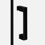 Elegancki uchwyt w czarnej kabinie Nesta Black