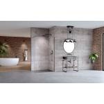 Łazienka w kolorze szczotkowanego metalu Gunmetal Brushed