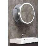 Lustro wysuwane Moon 60cm Miior rama aluminium szczotkowane