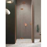 Drzwi prysznicowe Nesta Copper Brushed w kolorze miedzi szczotkowanej
