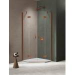 Kabina prysznicowa pięciokątna Nesta Copper Brushed
