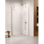 Kabina prysznicowa 100x80 Nesta chromowane zawiasy