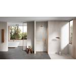 Drzwi prysznicowe z miedzianymi okuciami Smart Copper Brushed