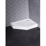 Brodzik 100x80x15 New Azura prawy