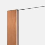 Stylowe profile miedziane - kabina Nesta Copper Brushed