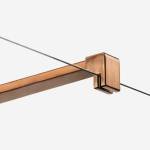 Elegancki wspornik w kabinie Nesta Copper Brushed