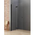Kabina walk-in składana New Soleo Black 70x195