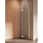 Kabina walk-in składana New Soleo Gold Brushed 70x195 prawa