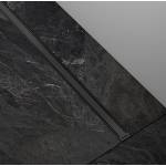 Odpływ liniowy 40-120cm Intensi 316 Uno Graphite Black