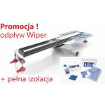 Odpływ liniowy 110cm z zestawem uszczelniającym Wiper