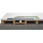 Płyta prysznicowa Showerlay Wiper wzór rynny Zonda