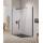 Nowoczesna kabina walk-in 130x100 New Modus Black