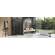 Kabina prysznicowa New Trendy Prime Black 70x80 z czarnymi okuciami