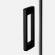 Wygodny czarny matowy uchwyt Prime Black do kabiny prysznicowej New Trendy Prime Black 70x80