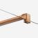 Wysokiej jakości wspornik stabilizujący ściankę Nesta Copper Brushed