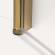 Uszczelka dolna -drzwi wnąkowe New Soleo Gold Brushed