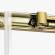 Górne rolki w drzwiach prysznicowych Prim Gold Brushed