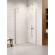 Kabina prysznicowa 100x80 Nesta chromowane zawiasy