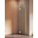 Kabina walk-in składana New Soleo Gold Brushed 70x195 prawa