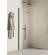 Kabina walk-in składana New Soleo Gunmetal Brushed 70x195 lewa