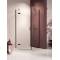 Kabina Nesta Black -100x80 z czarnymi profilami